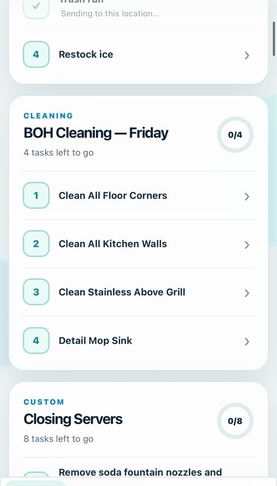 TED mobile shift plan